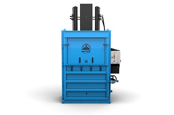 50SD mill size cardboard and plastic baler 01 UK