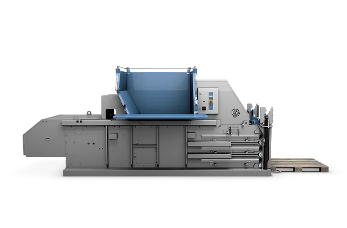 HZT600 cardboard and plastic baler 01 UK