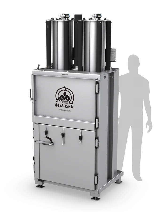 2306s cardboard and plastic baler stainless steel UK