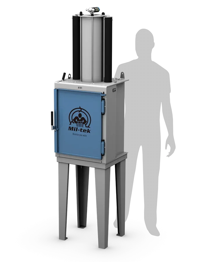 A101 can crusher can press mil tek UK