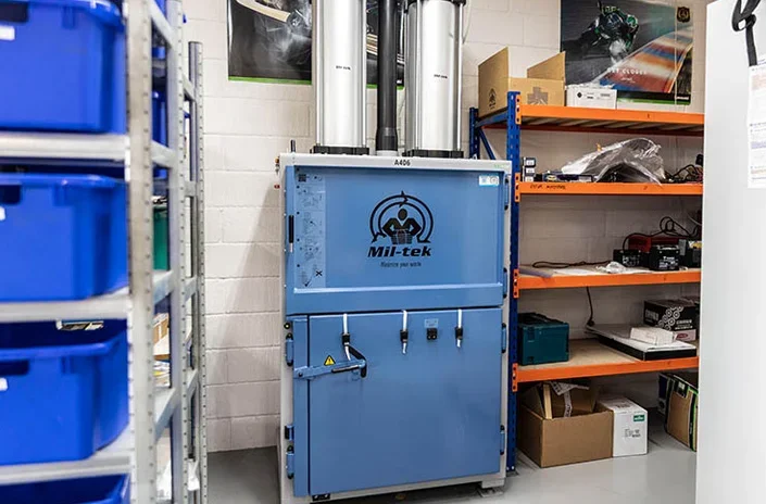 A406 cardboard plastic baler mil tek UK