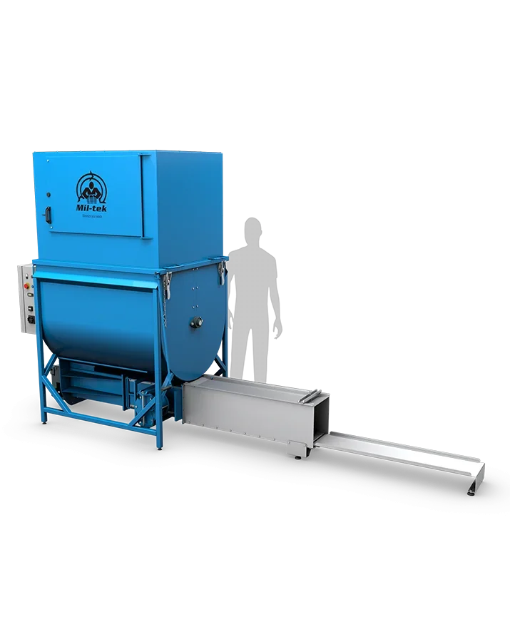 EPS2000 polystyrene compactor mil tek UK