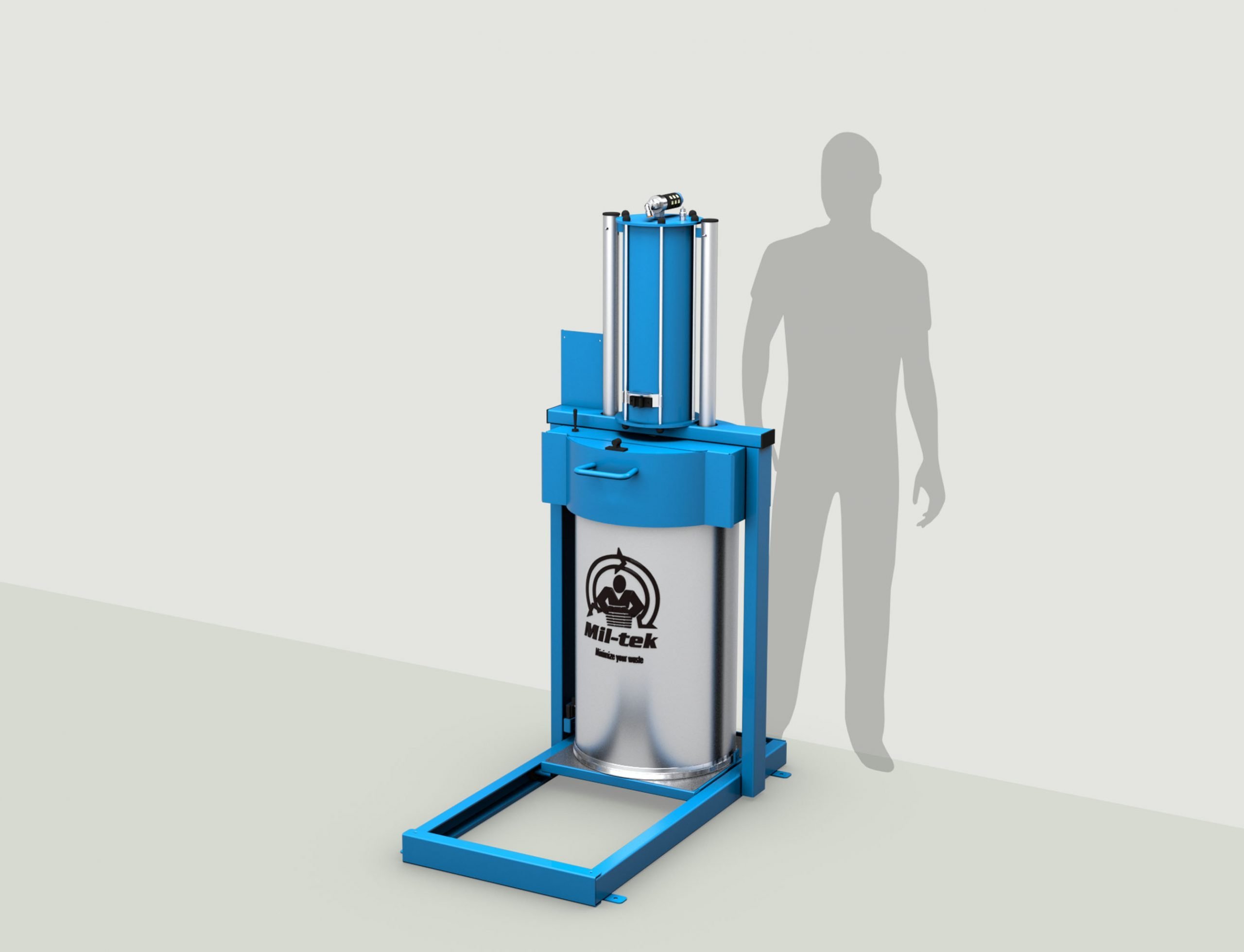 XP300 Waste Compactor - For Mixed Waste Disposal