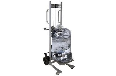 lifter with mixed waste bag