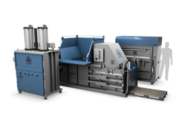 three large balers featured in the guide 'what is a cardboard baler'
