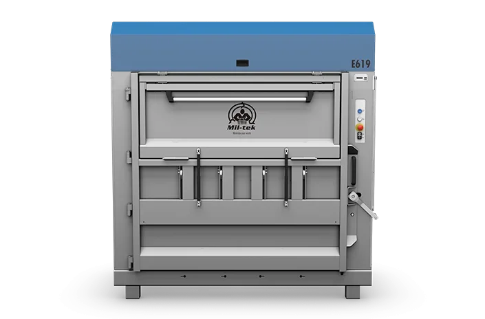 E619 16A electric cardboard plastic baler UK