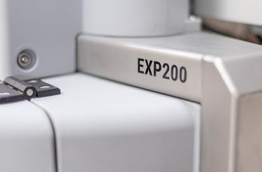 Close-up og the EXP200 waste compactor
